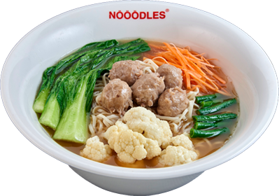 Beef Ball Noodles Soup